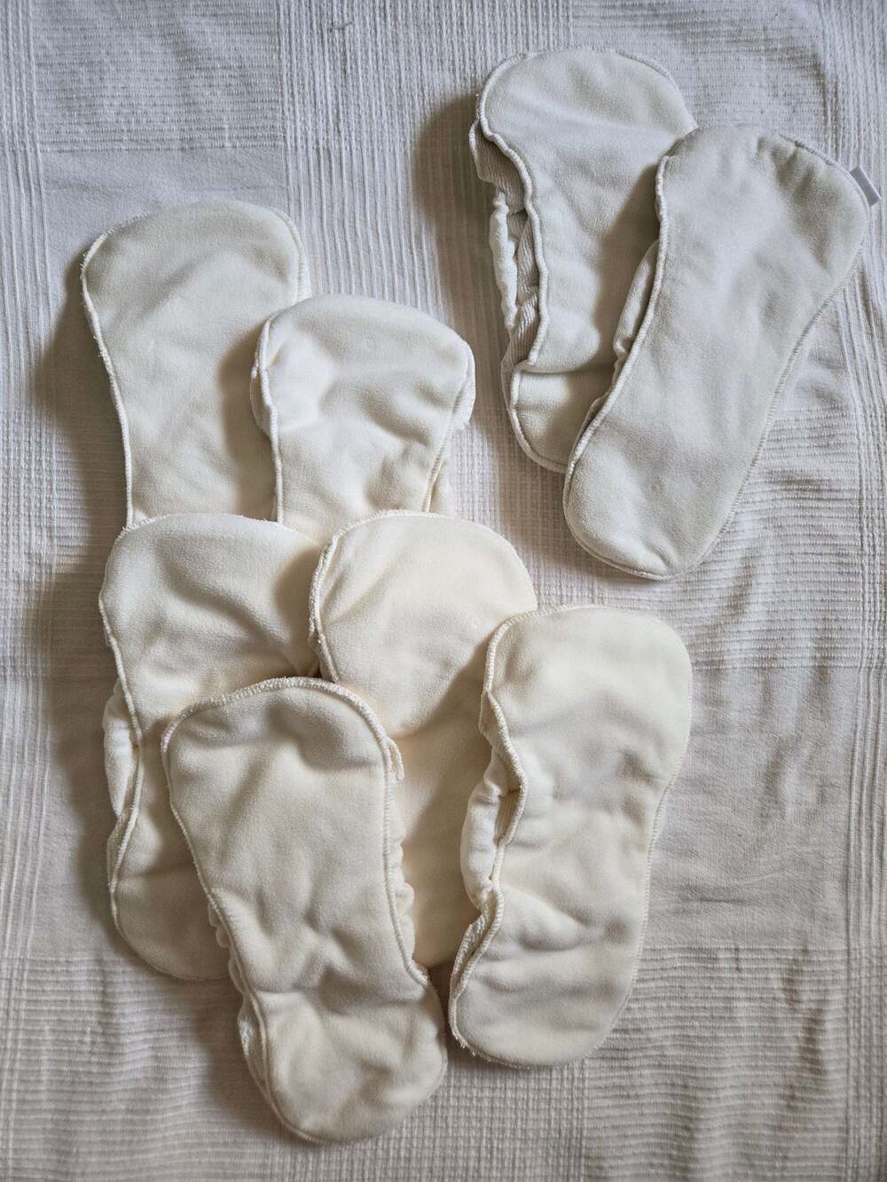 GroVia No Prep Soaker Pad Cloth Diaper Inserts (Set of 8)